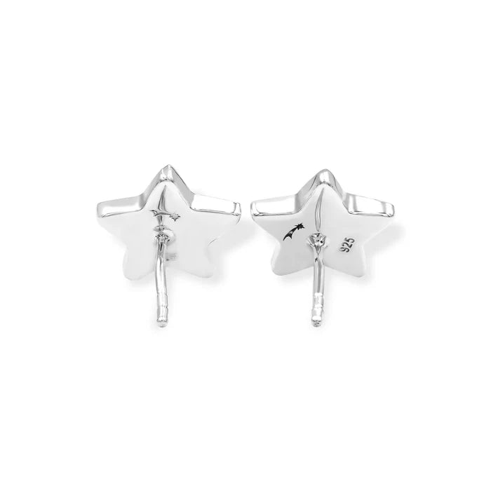 Starborn Turquoise Star Post Earrings | Sterling Silver